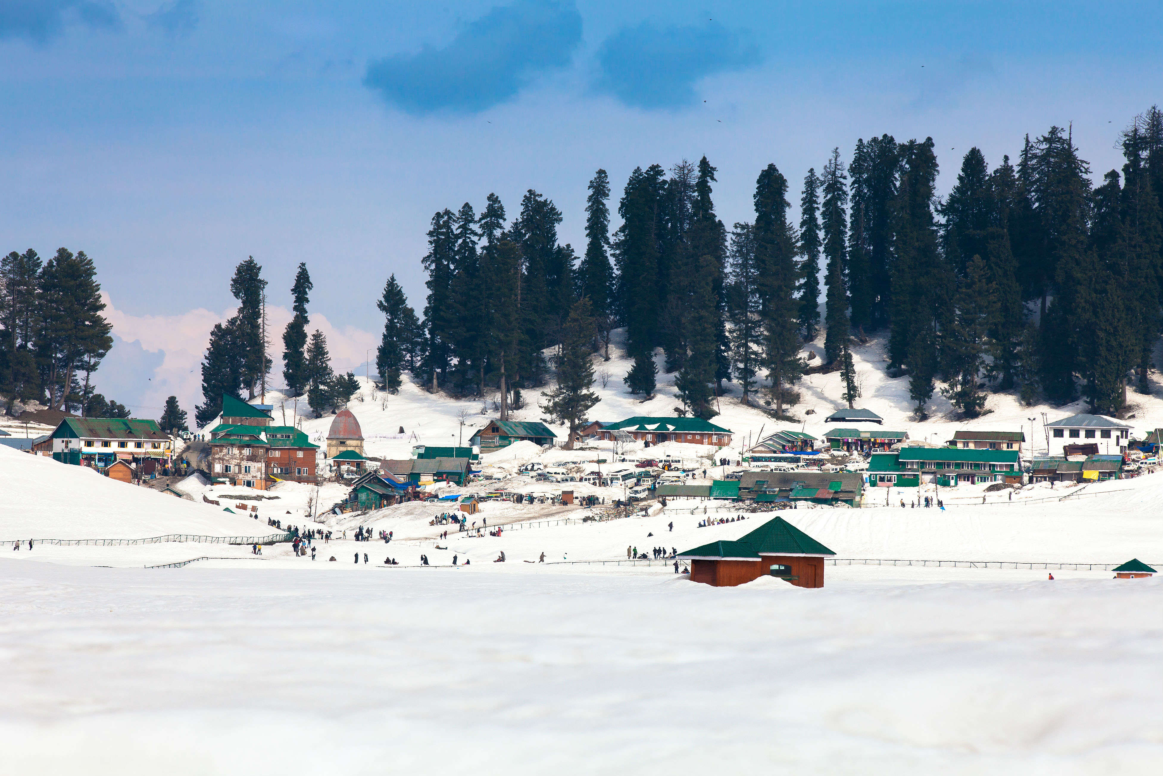 Kashmir records a full house this winter season | Times of India Travel