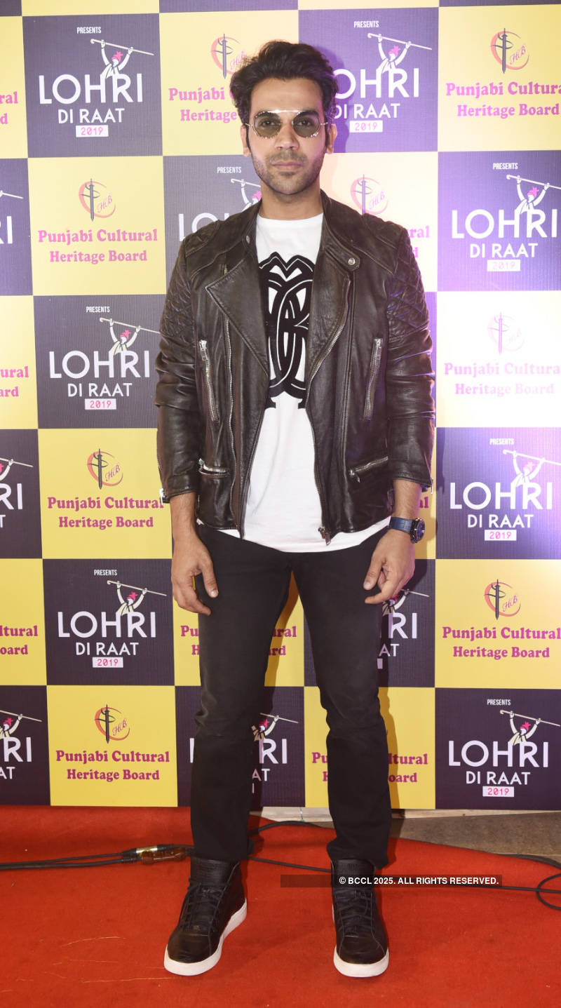 Rajkummar Rao, Aparshakti Khurana and other celebs celebrate Lohri at an event