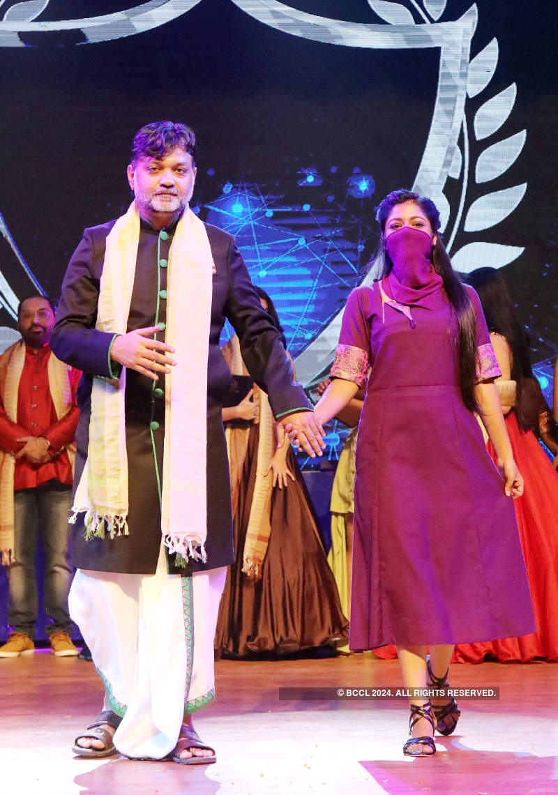 Celebs walk the ramp with the survivors of child trafficking