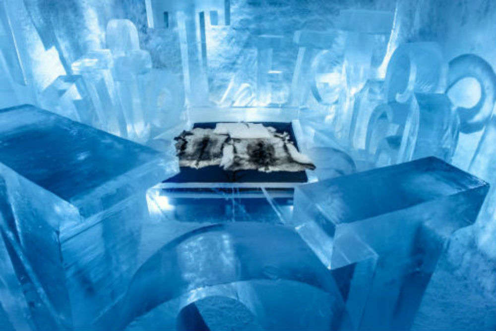 Ice hotel Sweden melts into the river every spring | Times of India Travel