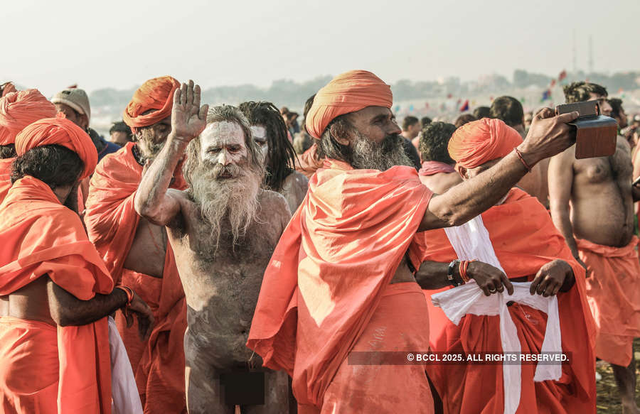 Kumbh Mela: Pictures of Naga Sadhus grab all attention