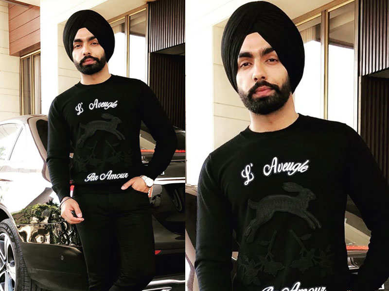 Pic: Ammy Virk in his all-black swag is laying some serious men fashion goals