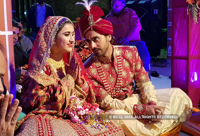 Rohit Purohit and Sheena Bajaj are officially husband and wife