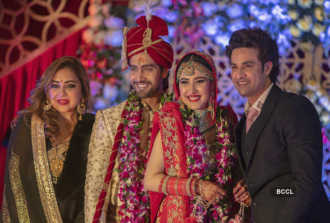 Rohit Purohit and Sheena Bajaj are officially husband and wife pic photo