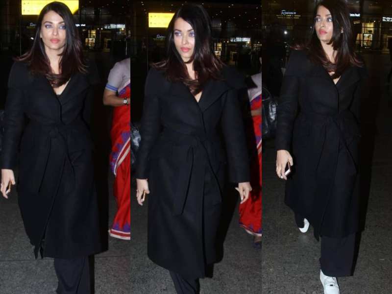 Photos: Aishwarya Rai Bachchan knows how to make heads turn with her airport looks