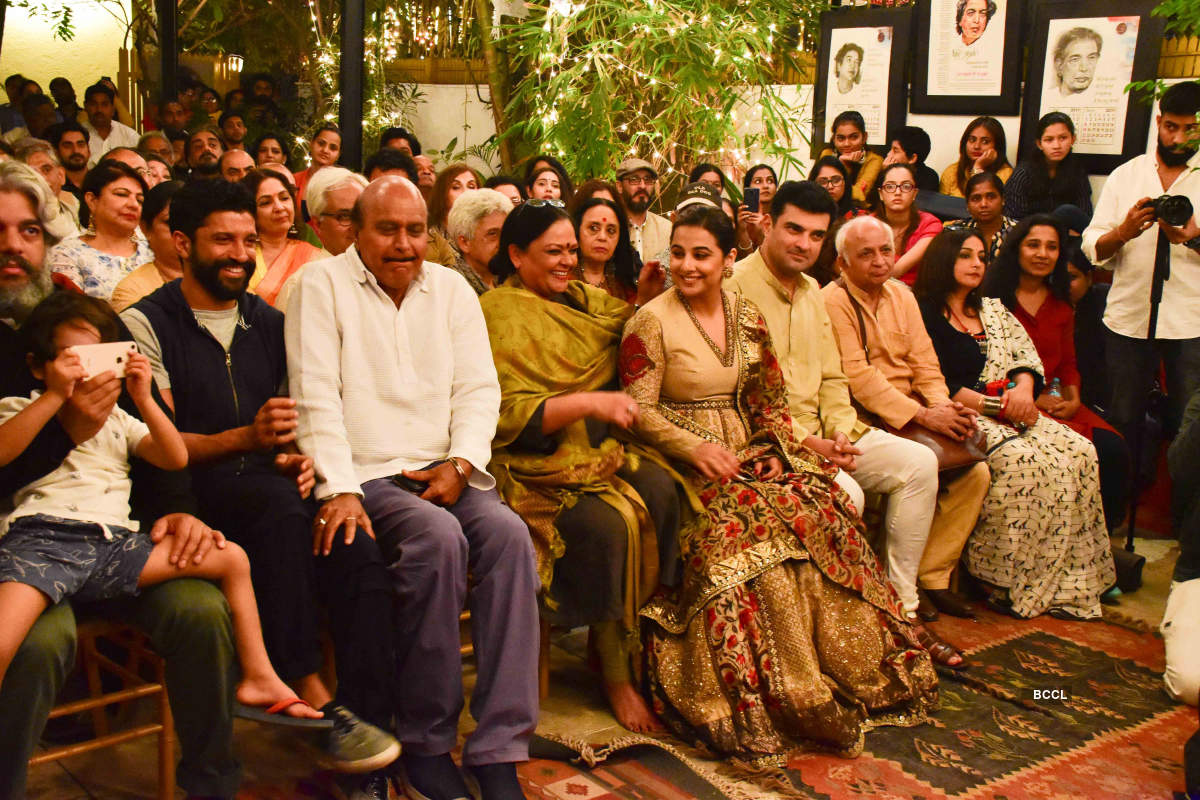 Celebrities came together to mark the beginning of the centenary celebrations of late poet Kaifi Azmi
