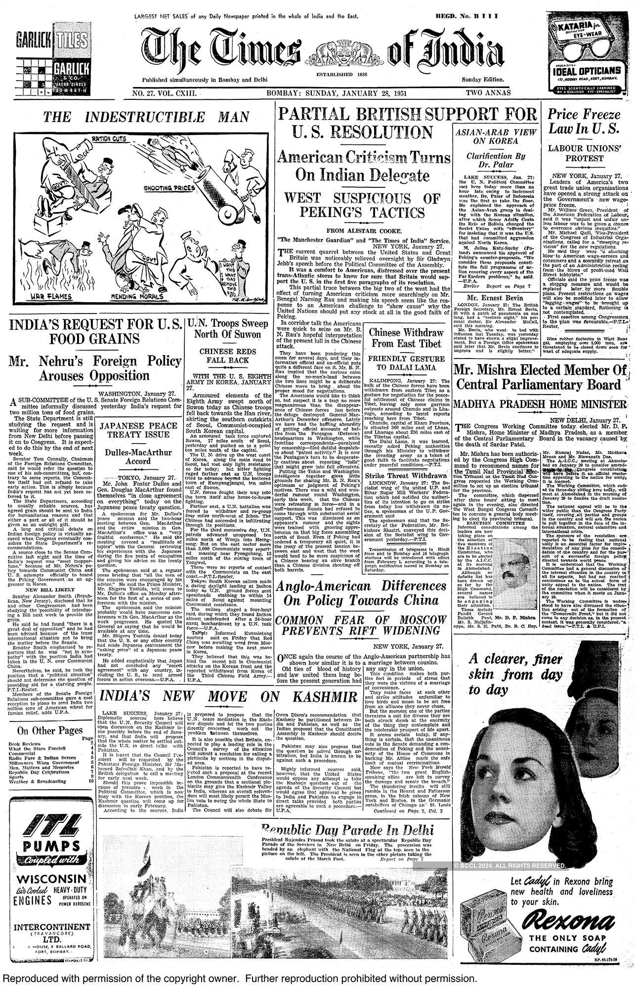 Republic Day through the years from The Times of India's archives