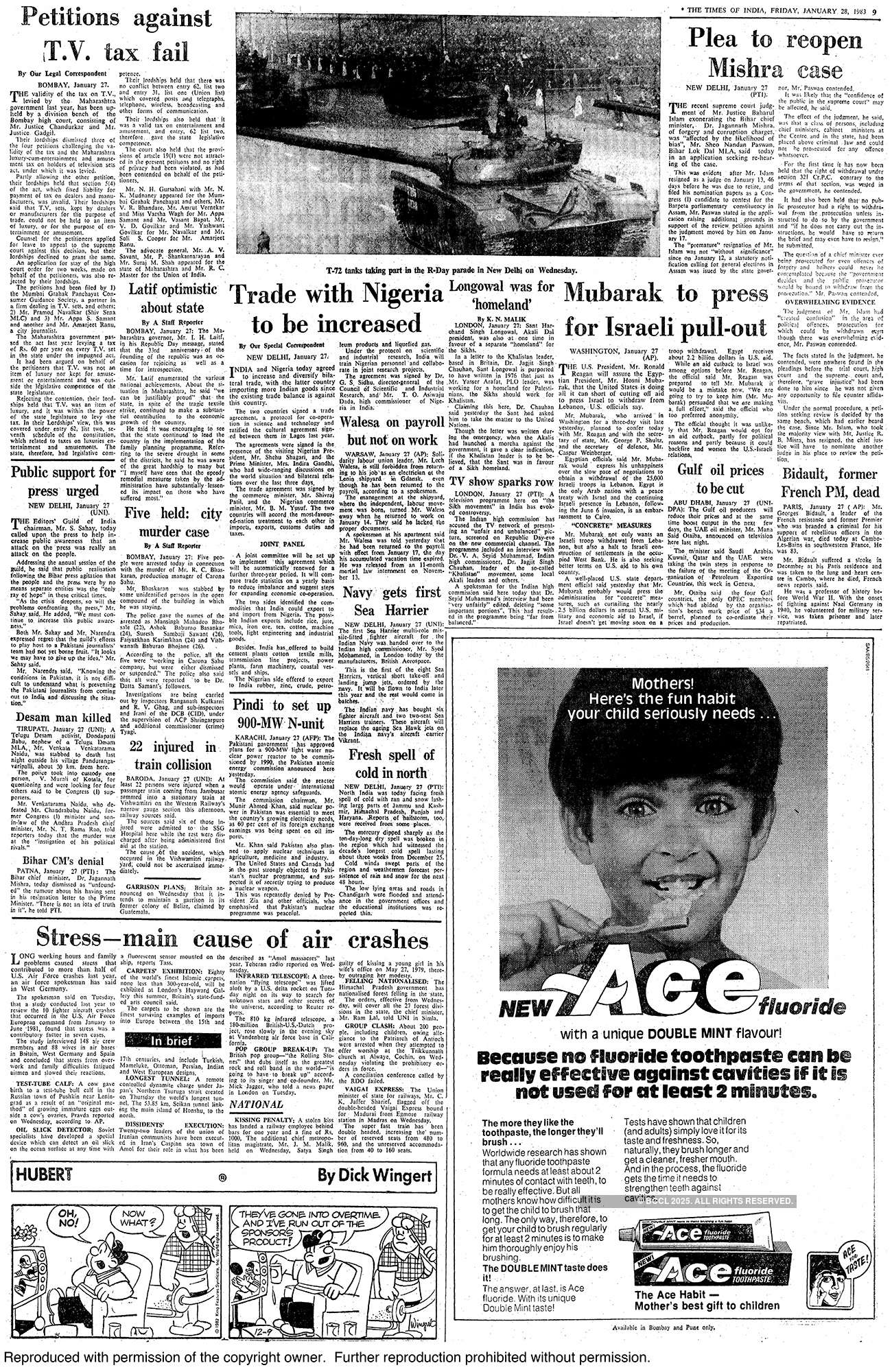 Republic Day through the years from The Times of India's archives