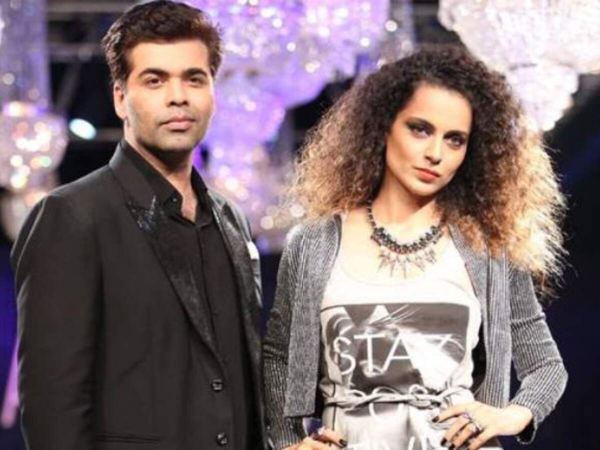 Karan Johar says he would not mind working with Kangana Ranaut if ...