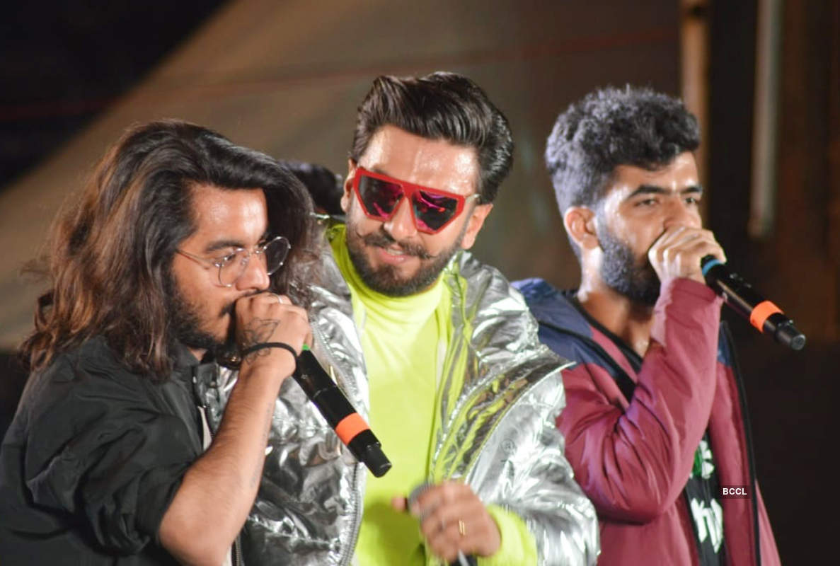 Ranveer Singh and Alia Bhatt set the stage on fire with their electrifying performance at Gully Boy music launch