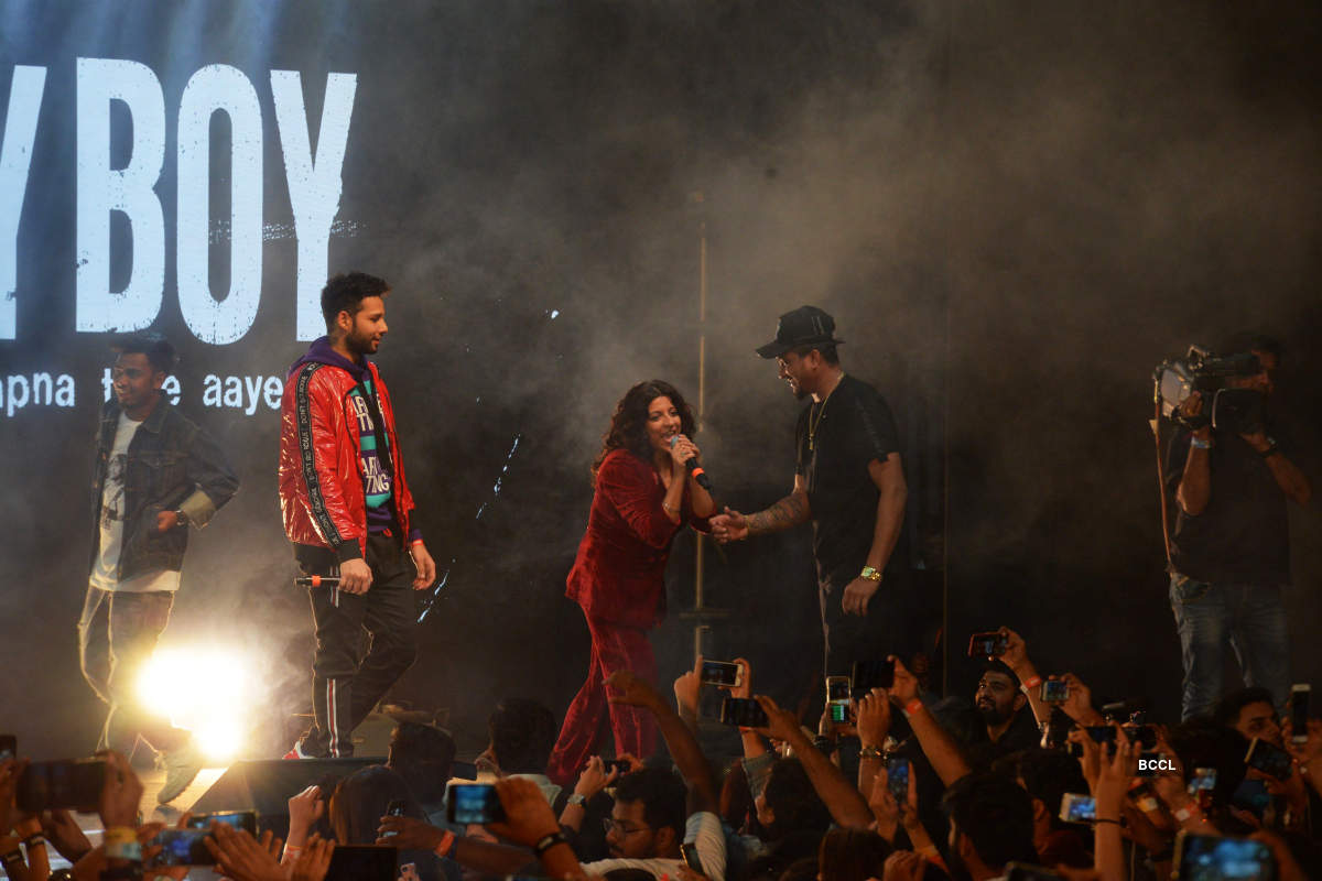 Ranveer Singh and Alia Bhatt set the stage on fire with their electrifying performance at Gully Boy music launch