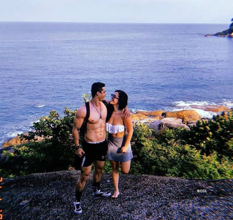 Viral photos of Tiger Shroff's sister Krishna's PDA moments with boyfriend