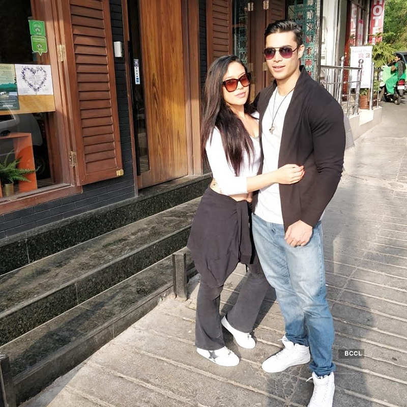 Viral photos of Tiger Shroff's sister Krishna's PDA moments with boyfriend