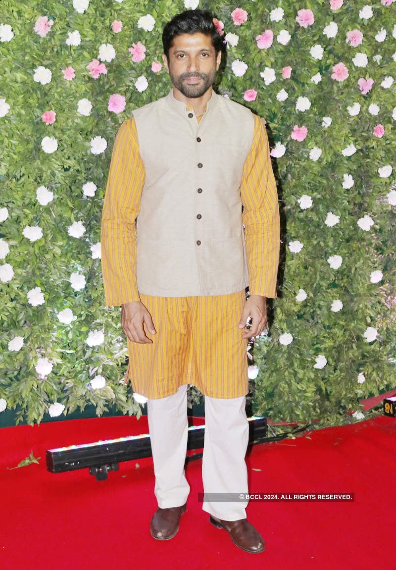 B-Town celebs come in full attendance at Raj Thackeray's son Amit Thackeray’s wedding reception