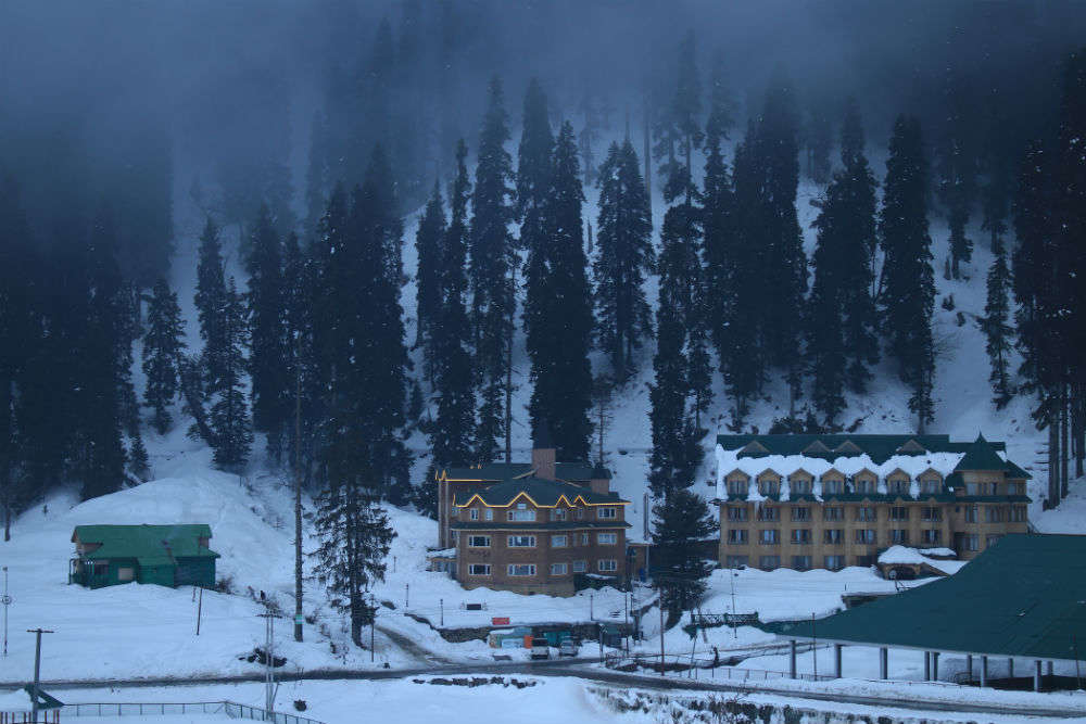 Weather in Kashmir Snowfall in Kashmir and Himachal Times of India Travel