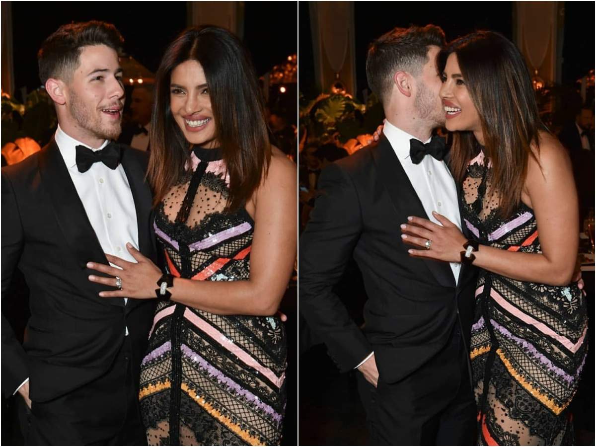 Photo: Priyanka Chopra and Nick Jonas snuggle up in throwback