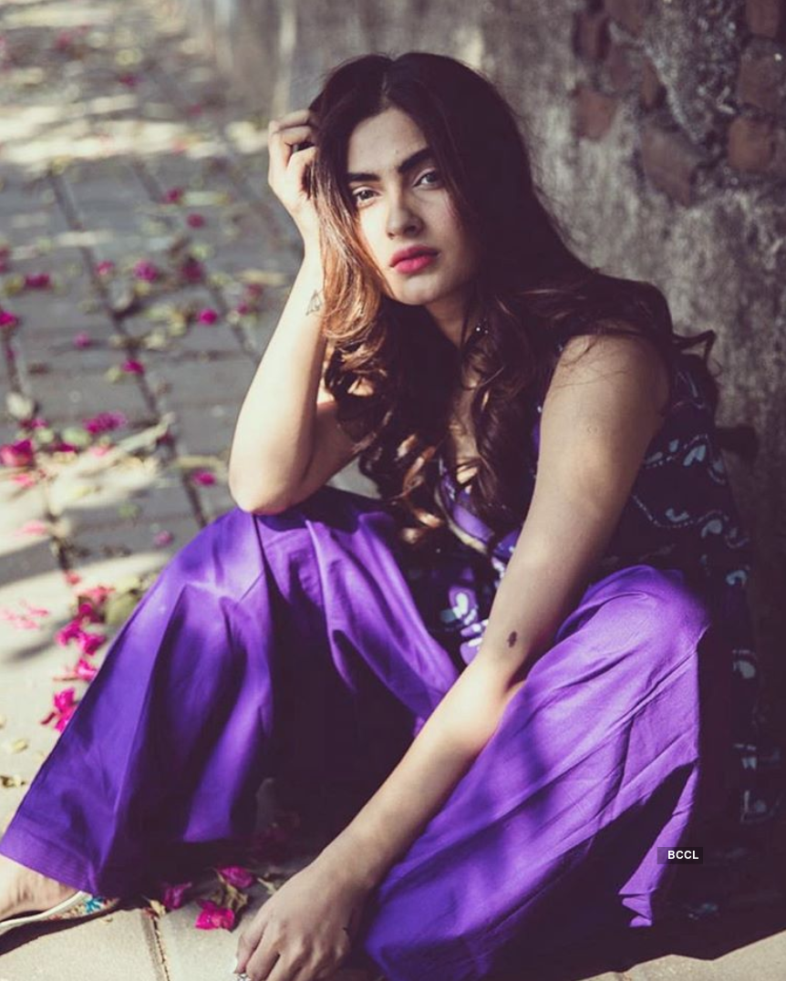 Mesmerising pictures of  TV actress Karishma Sharma are a rage on social media