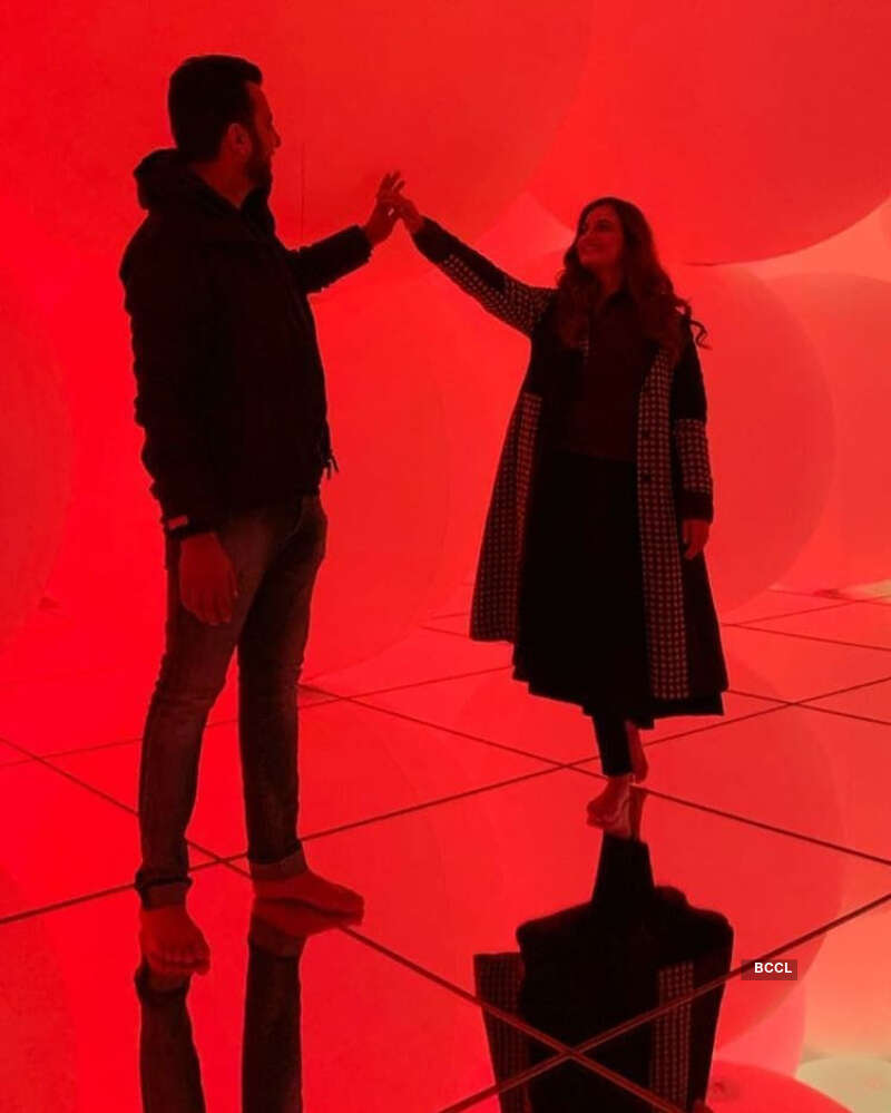 Dia Mirza and Sahil Sangha&rsquo;s pictures