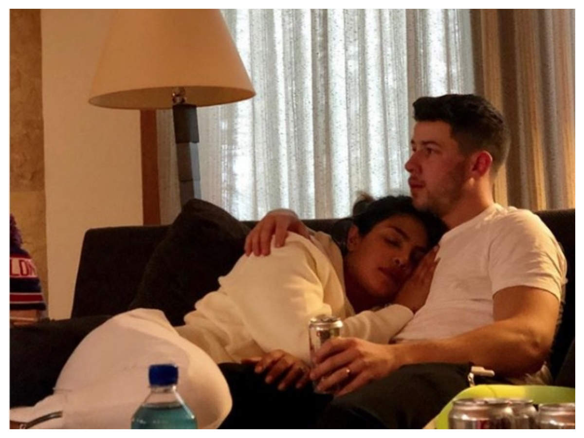 This picture of Priyanka Chopra nestled in husband Nick Jonas’ arms is all about love