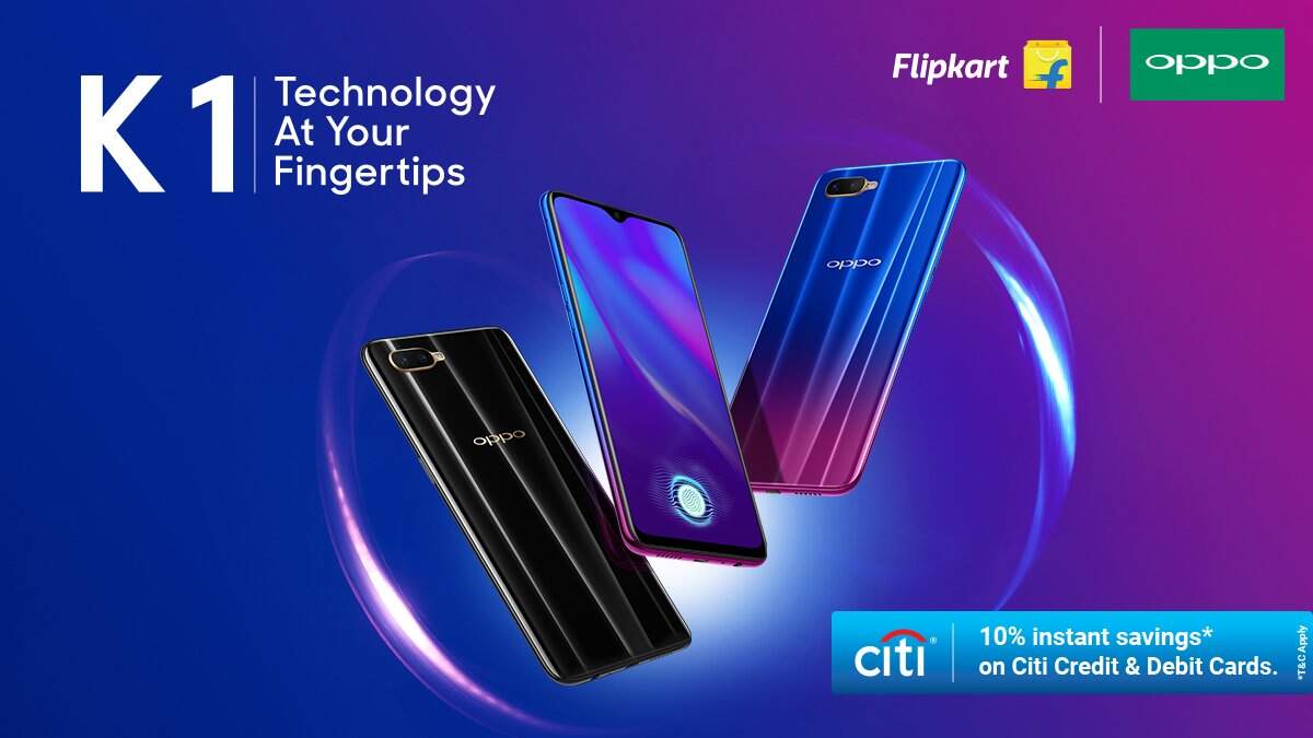 Oppo K1 with indisplay fingerprint sensor to launch today All you