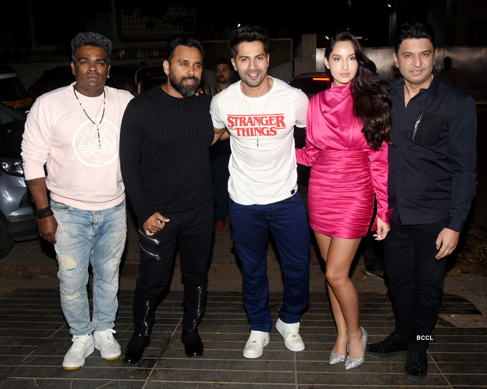 Varun Dhawan, Karishma Tanna and others glam-up Nora Fatehi's birthday party