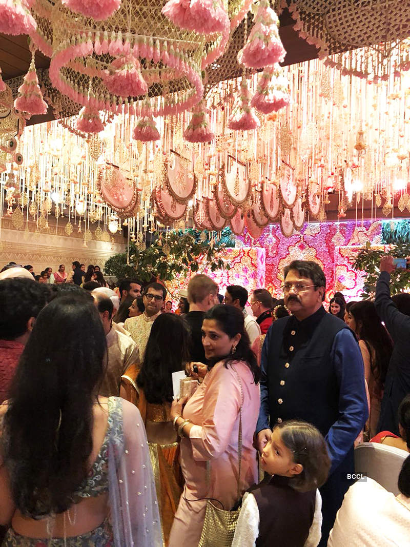 Akash Ambani-Shloka Mehta's wedding celebrations begin with Falguni Pathak’s special performance