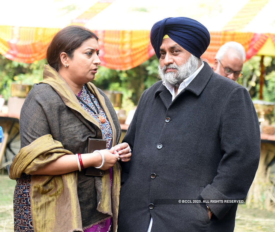 Dignitaries have a gala time at Badals’ annual luncheon