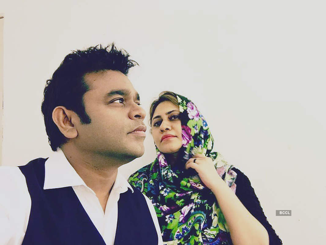 After niqab controversy, AR Rahman poses in style with daughter Raheema at Grammy Awards