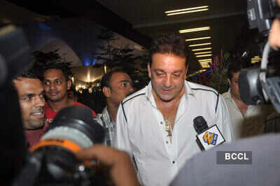 Sanju returns from Dubai