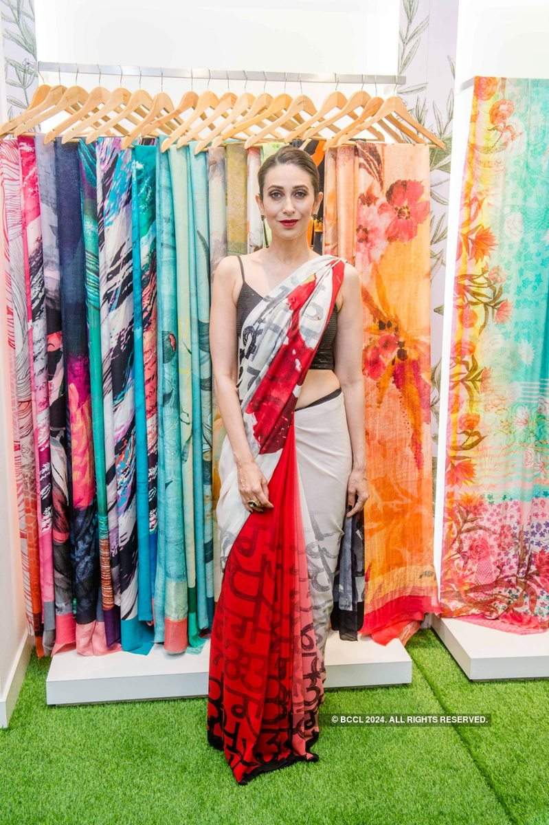 Karisma Kapoor launches Satya Paul's 'Spice Bloom' collection