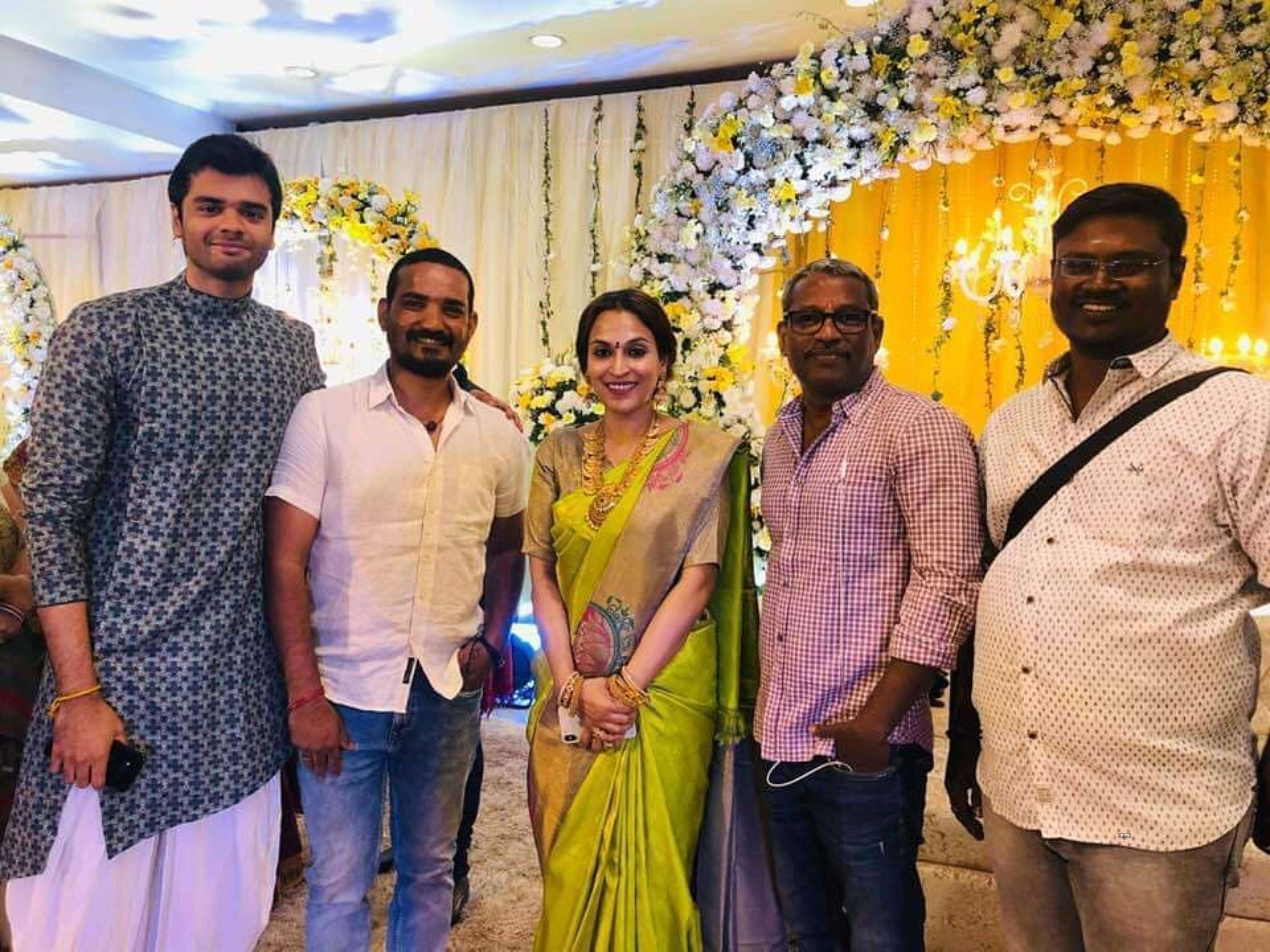 Inside pictures from Soundarya Rajinikanth's starry wedding reception