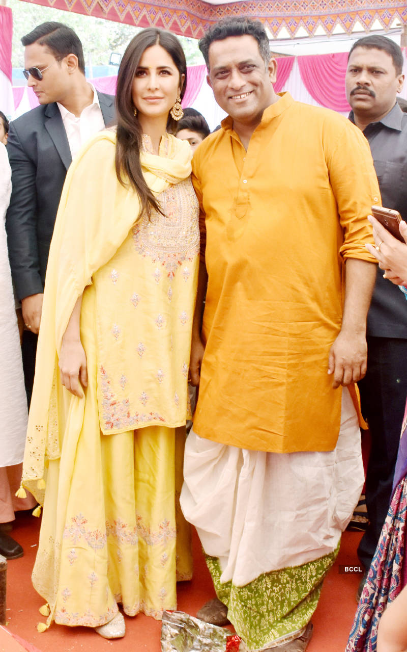 Katrina Kaif, Abhishek Bachchan and other celebs attend Anurag Basu’s Saraswati puja