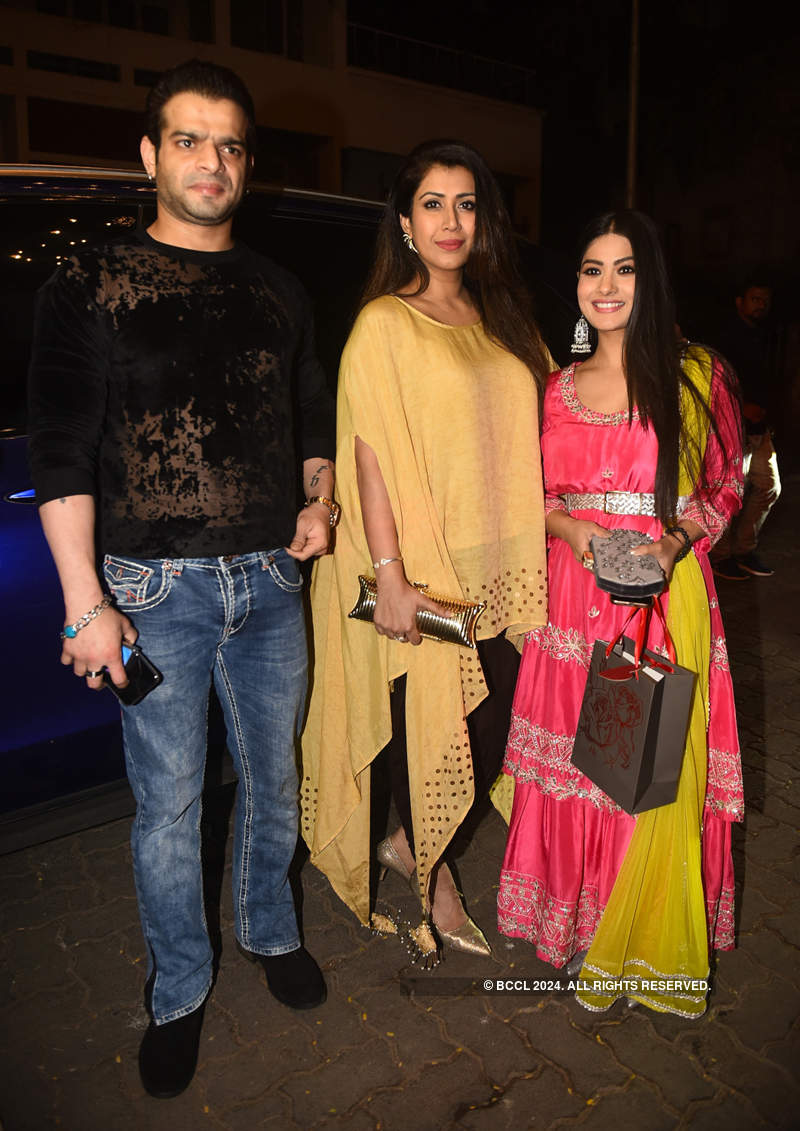 TV stars attend Ekta Kapoor’s son Ravie’s naamkaran ceremony