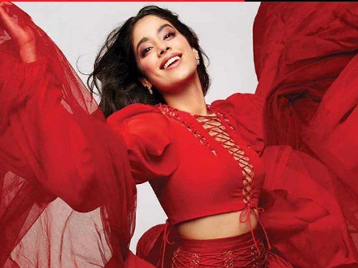 ​Janhvi Kapoor paints the town red with her latest magazine shoot