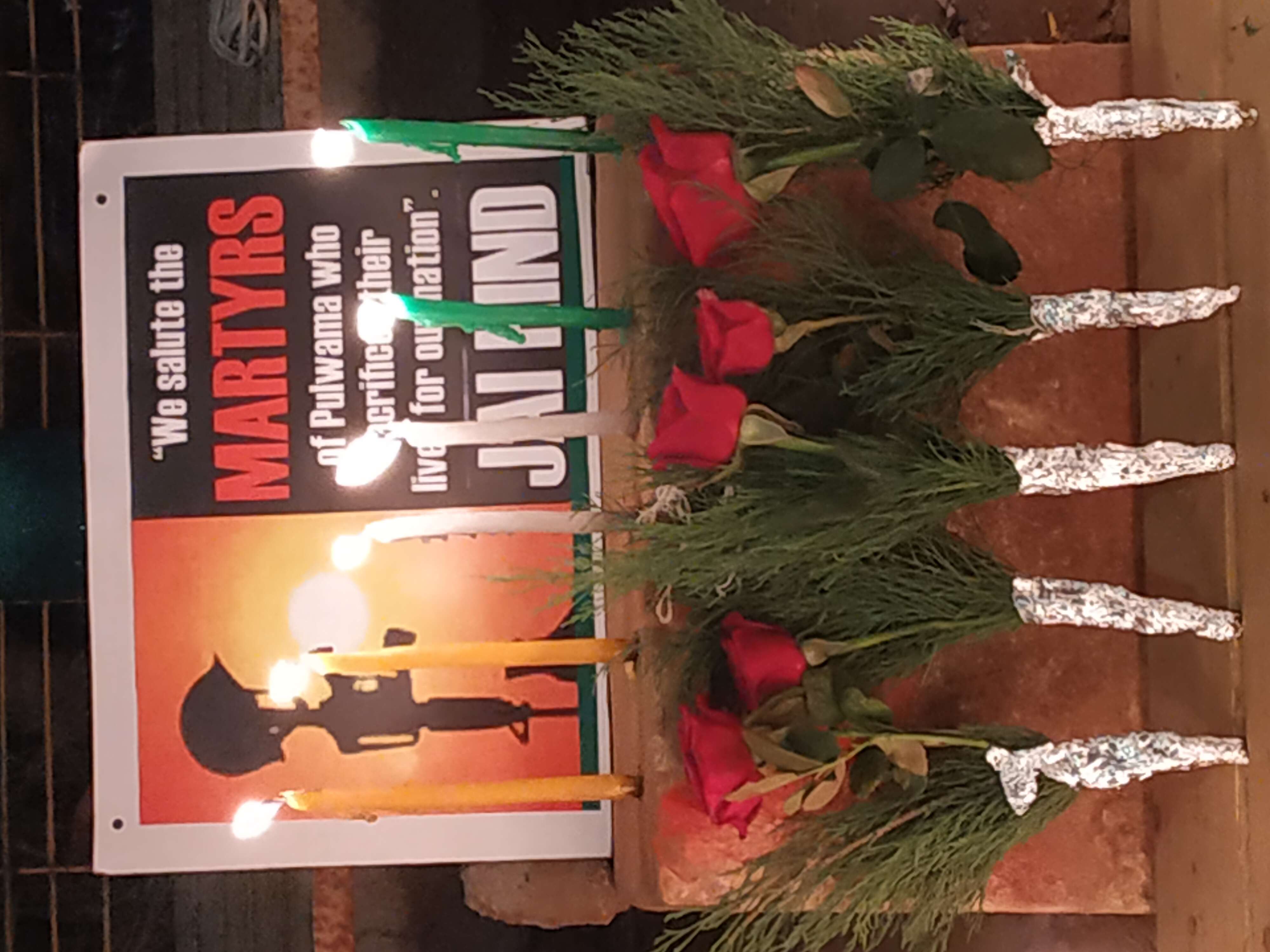 Royal Park Pays Tribute To Martyrs Of Pulwama Times Of India - 