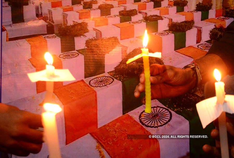 Pulwama attack: People from across the nation hold candlelight march