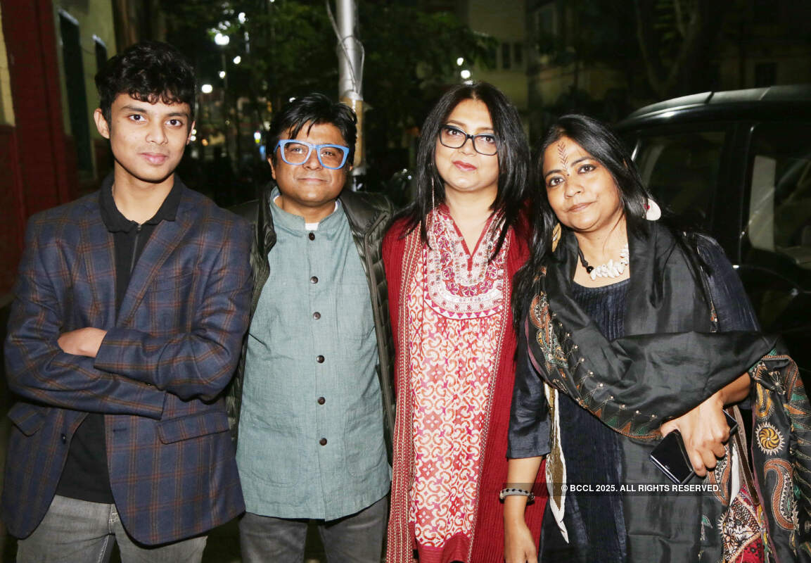 Sthitaprajna Datta, Kajal Mukherjee, Sarmila Datta Choudhuri and Mousumi Datta Roy