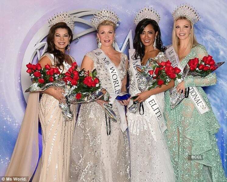 Beauty queen hits the runway at 60