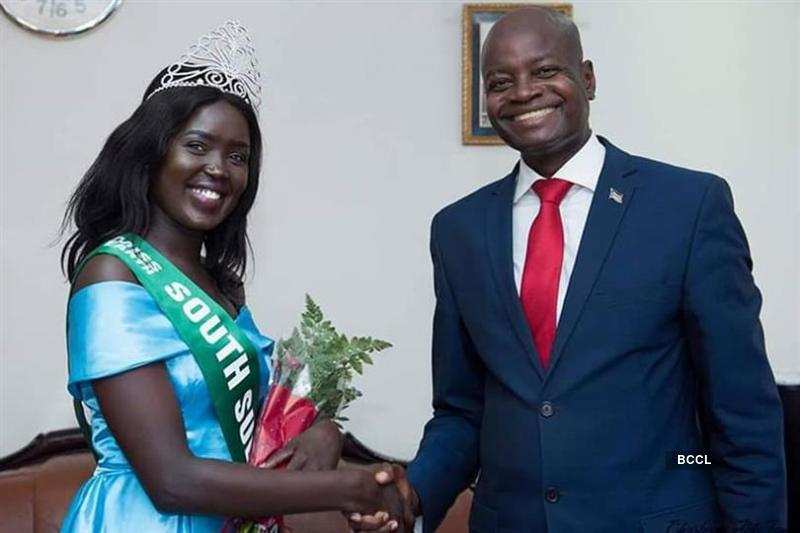 Asara Justice Bullen crowned Miss Earth South Sudan 2019