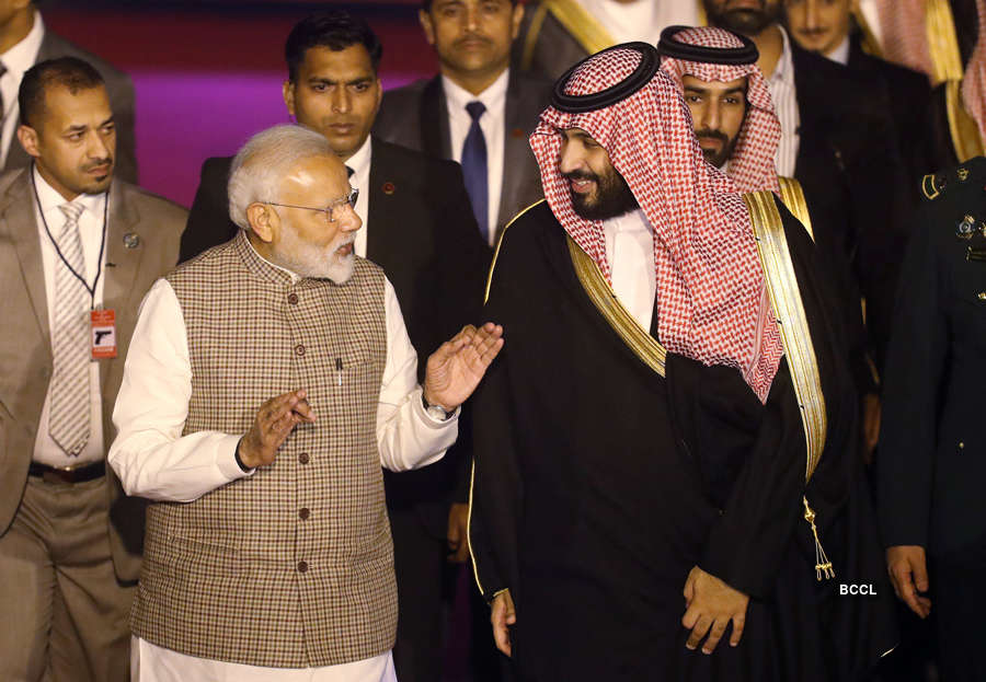 Saudi Crown Prince Mohammed bin Salman visits India