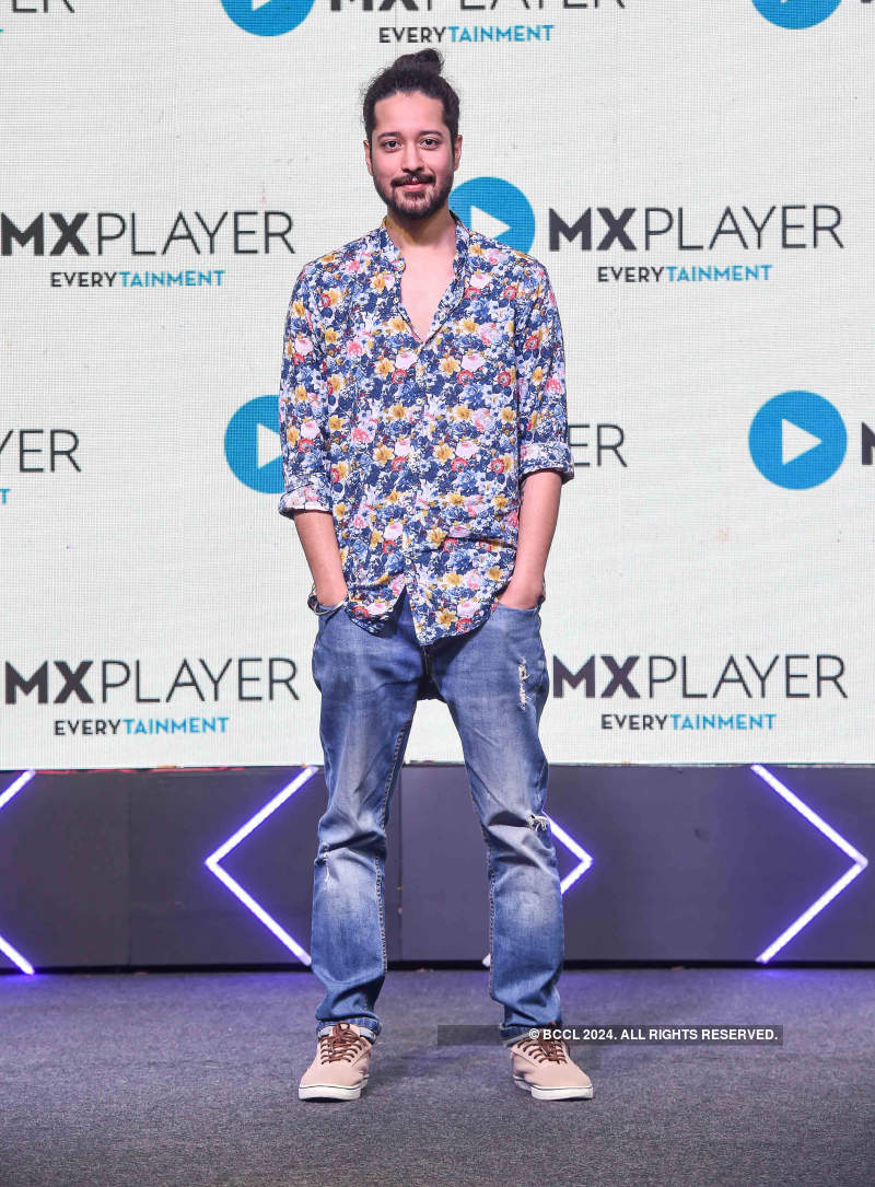 Celebs glam-up the press conference of 'MX Player'