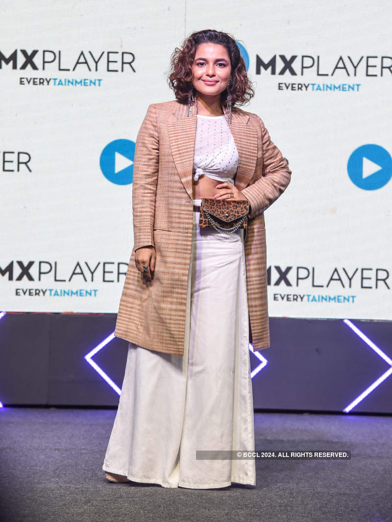 Celebs glam-up the press conference of 'MX Player'
