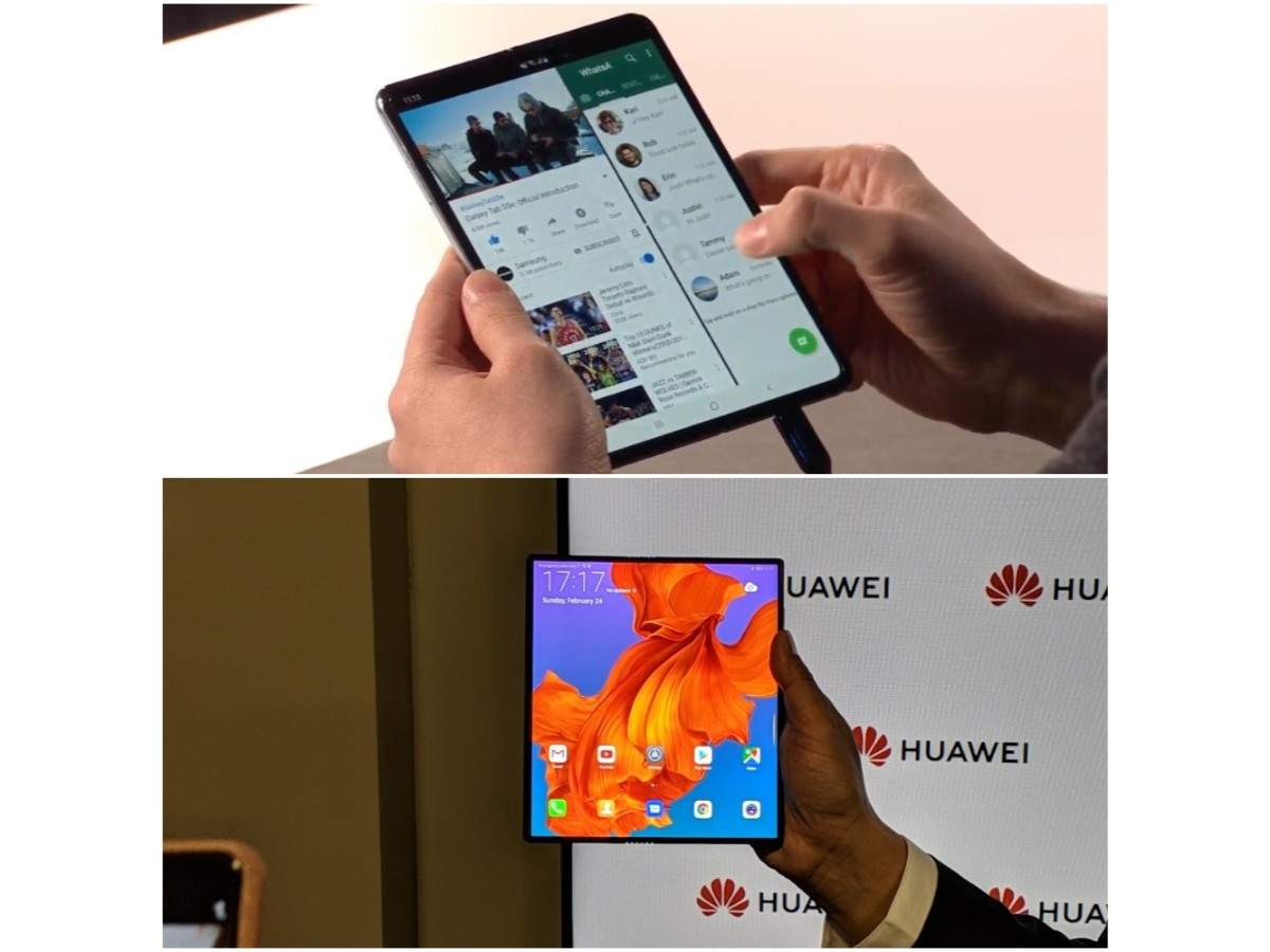 Samsung Fold vs Huawei Mate X: Huawei Mate X vs Samsung ...
