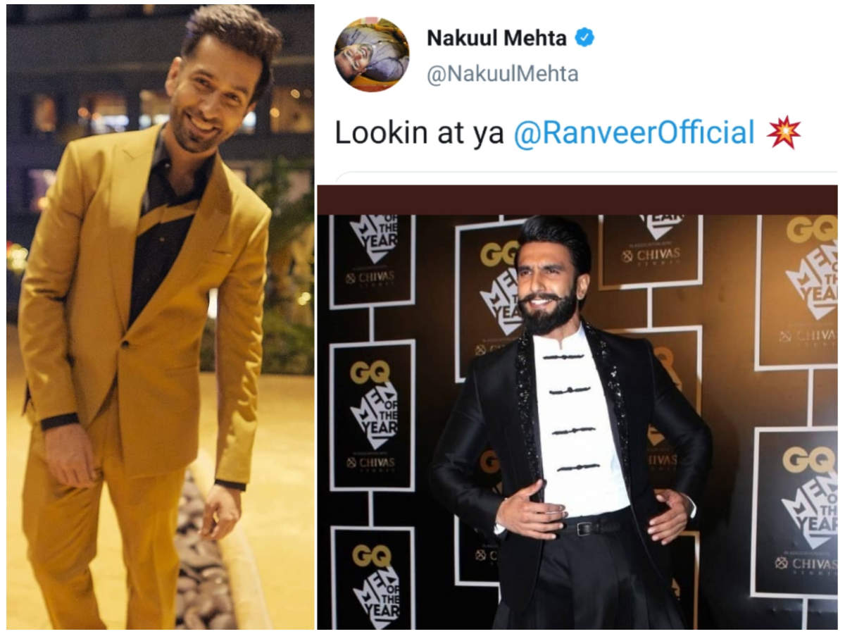   nakuul ranveer "title =" nakuul ranveer "/> </div>
<p>  The fashion choices of Ranveer Singh have always been a subject of discussion and this comparison is not surprising.We wonder what the actor said.</p>
<p>  Nakuul is currently seen at Ishqbaaaz-Ki Ek Dhinchak Kahaani alongside Niti Taylor. Their chemistry is appreciated by viewers and has managed to keep them hooked every night on their TV screens.
</p></div>
</pre>
</pre>
[ad_2]
<br /><a href=