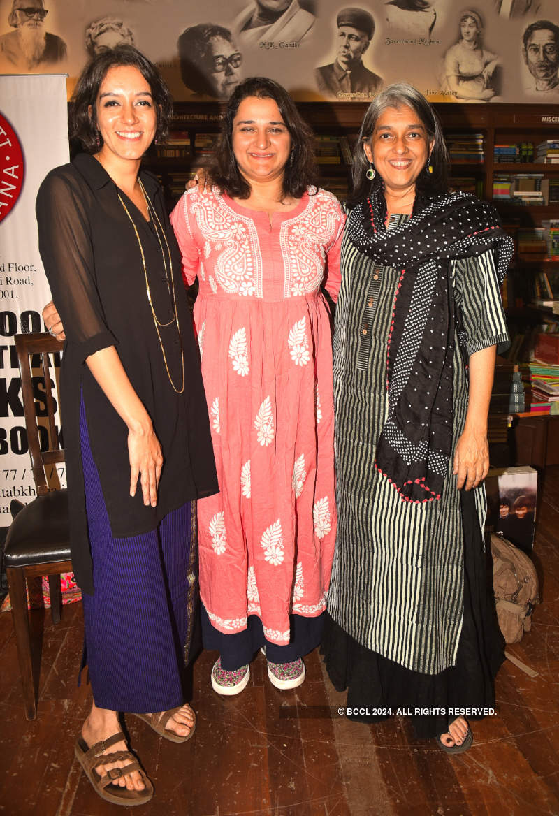 Theatre artists Ratna Pathak Shah, Puja Sarup and Sheena Khalid attend 'Let`s Talk Theatre'