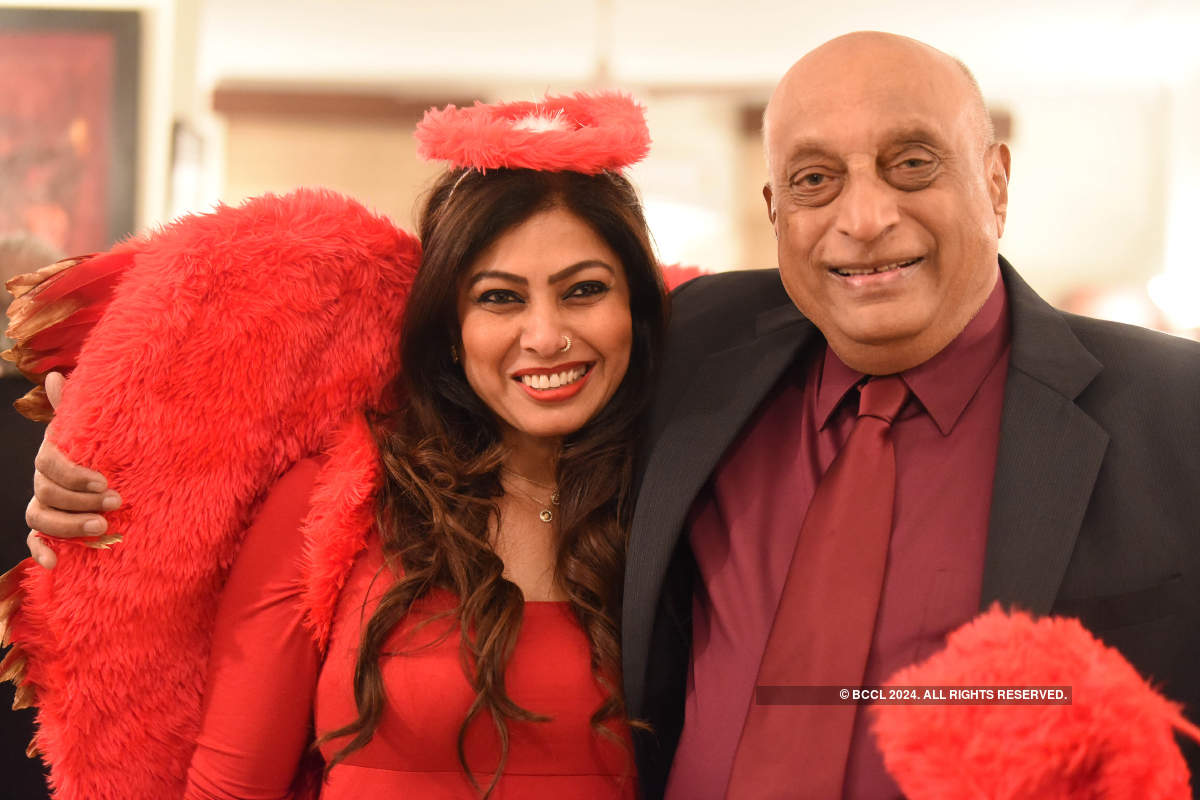 Bhaichand Patel hosts Valentine's Day party