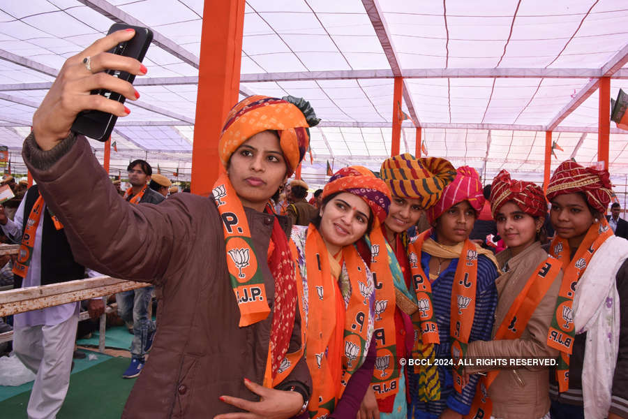 PM Modi holds rally in Rajasthan's Churu