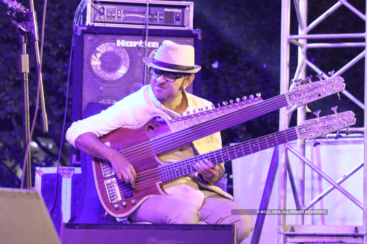 Music lovers enjoys soulful music at the show 'Rhythmania'