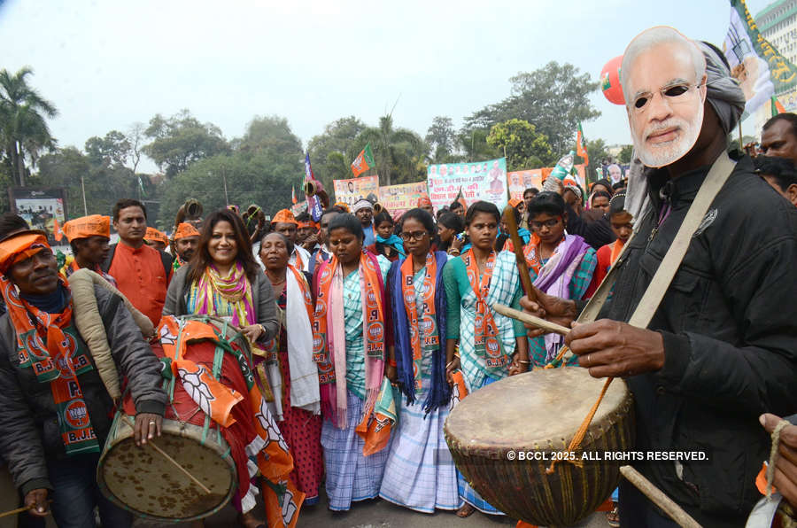 PM Modi, Bihar CM Nitish hold Sankalp rally in Patna