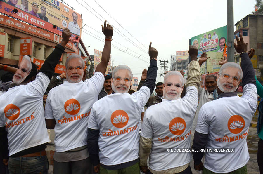 PM Modi, Bihar CM Nitish hold Sankalp rally in Patna